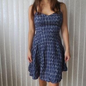 🌿SALE🌿 Aeropostale Summer Geo Print Skater Dress